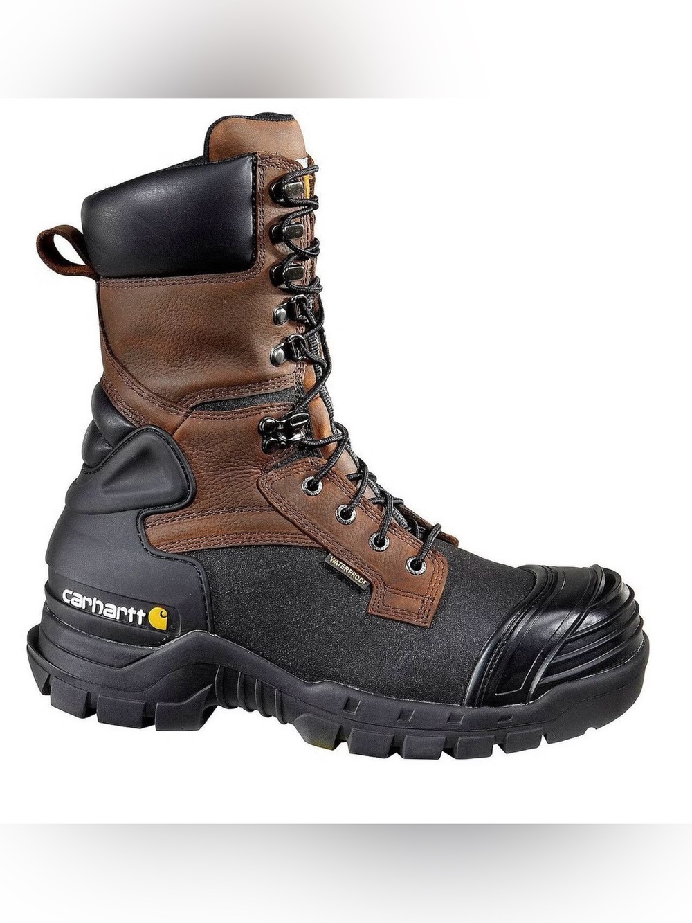 Men’s CARHARTT 10" WATERPROOF INSULATED PAC BOOTS - COMPOSITE TOE Size 13